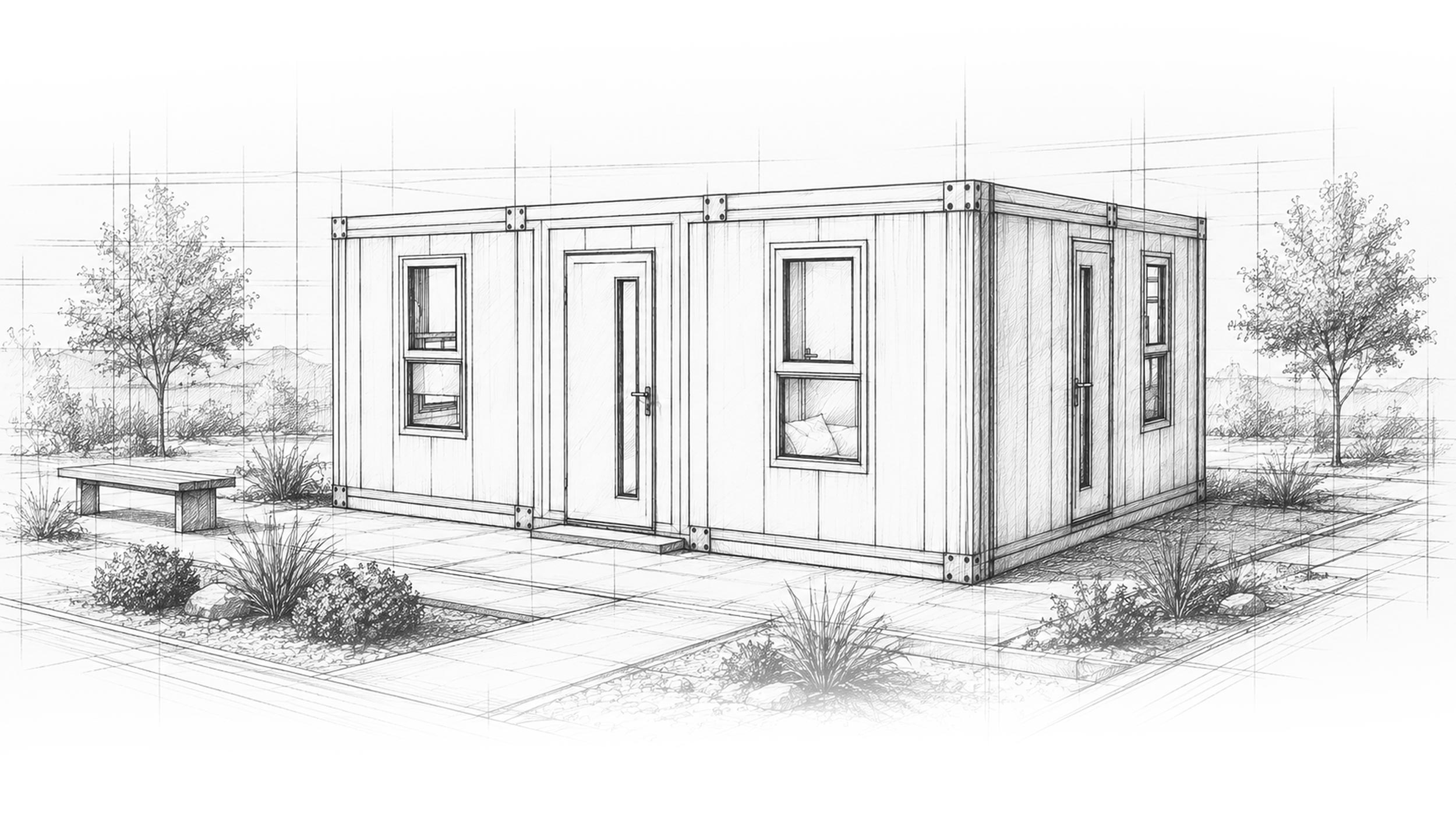Front Elevation Sketches